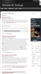Mobile Screenshot of nickreilingh.com